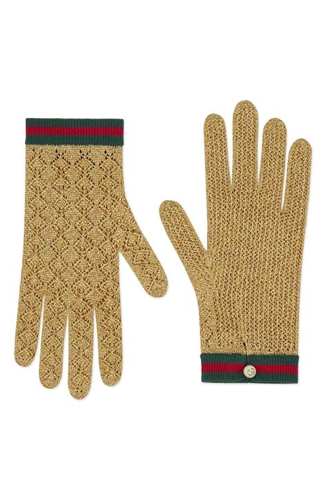 gucci sparkle gloves|gucci gloves sale.